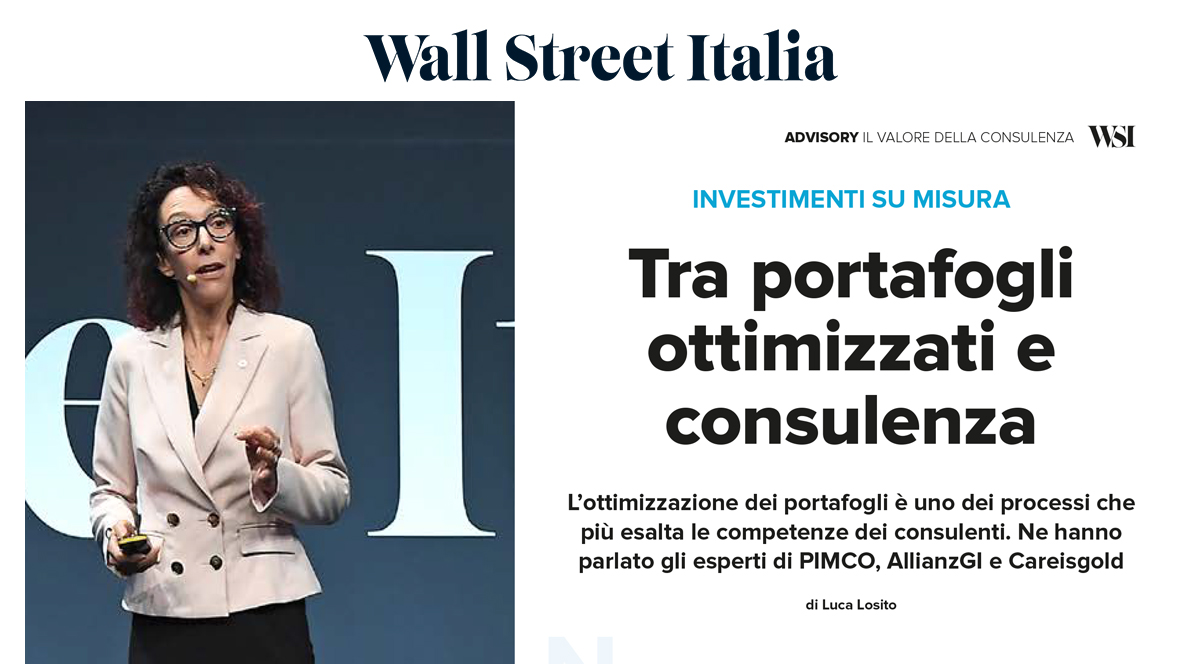 Tra portafogli ottimizzati e consulenza